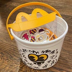 2024 McDonald's Halloween Boo Bucket White